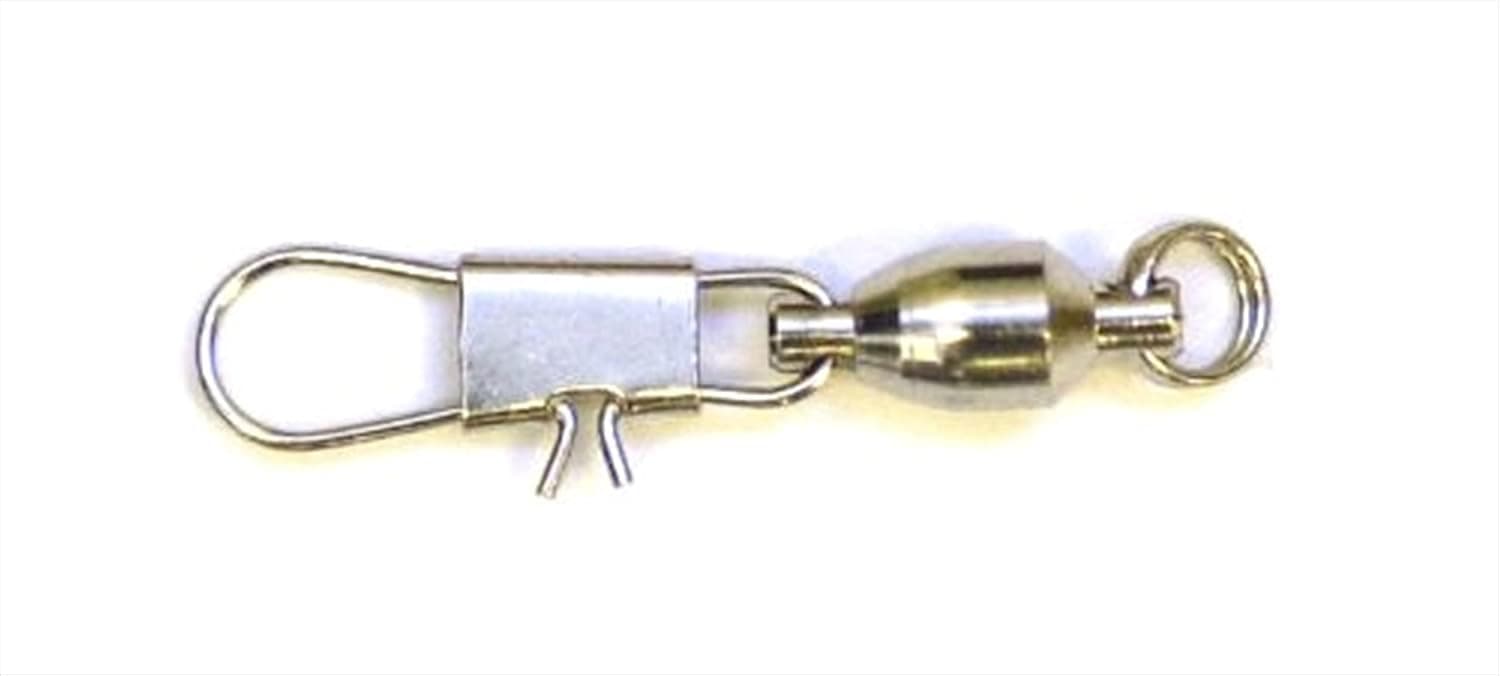 Eagle Claw Ball Bearing Swivel with Interlock Snap, Size 1