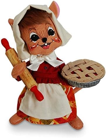 Annalee - 8in Cherry Pie Chef Mouse