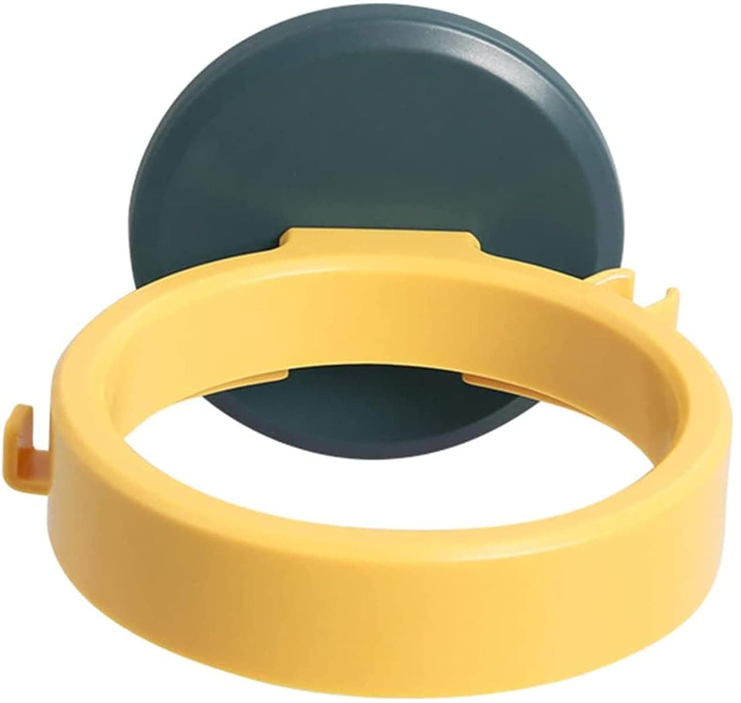 Bathroom Hair Dryer Holder,Punch-free Hair Dryer Bracket,Item Rack,Hair Care Tools (blue+yellow)