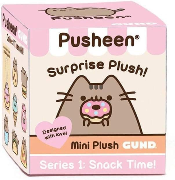 Gund Pusheen Blind Box Series #1 Surprise Plush, 3"