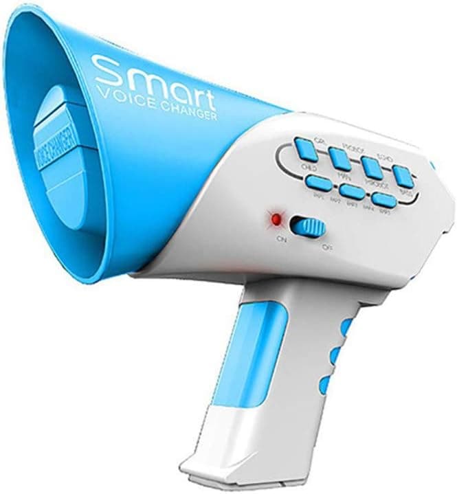 NUOBESTY 1Pc Prank Voice Changer Mission Voice Changer Patrol Megaphone Role Cosplay Toy Voice Changer for Kids(Without Battery)