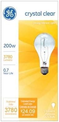200-Watt General Purpose Light Bulb