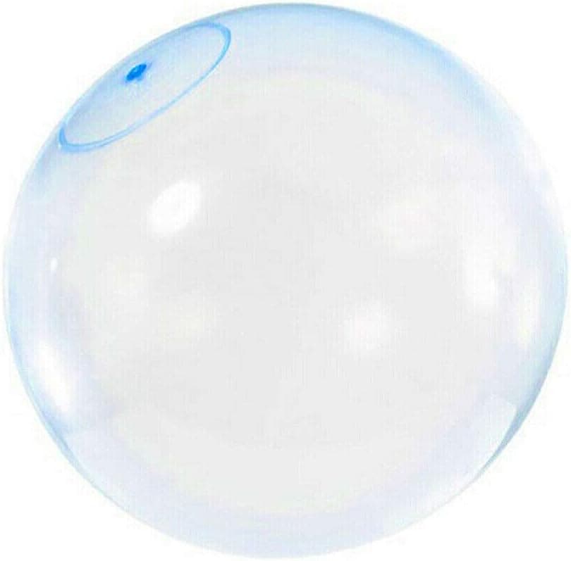 Victoat Bubble Ball Inflatable Fun Ball Amazing Super Wubble Bubble Ball Outside,Blue-S, Small