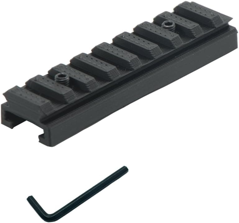 3D Printed Picatinny Bottom Rail Mount for Nerf Stryfe Blaster