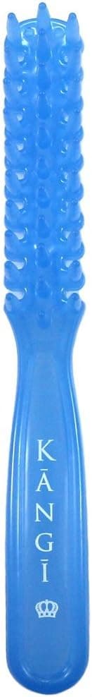 KĀNGĪ: Detangling Brush Comb - Tackle those tangles and care for your hair! (Cornflower Blue)