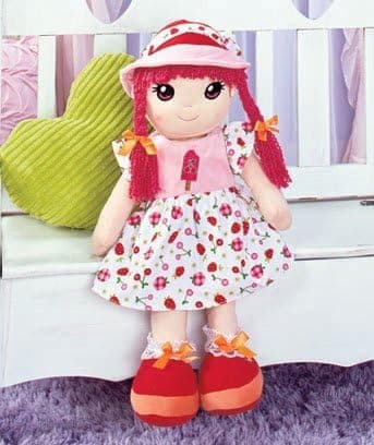 20" Cherry Pop Lollypop (TM) Fabric Doll