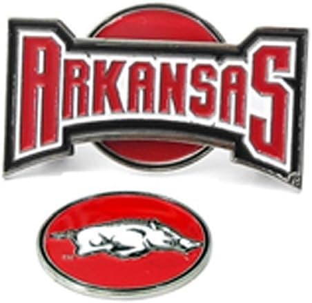 SunTime Arkansas Razorbacks Hat Clip Golf Ball Marker