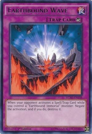 YU-GI-OH! - Earthbound Wave (LC5D-EN158) - Legendary Collection 5D's Mega Pack - 1st Edition - Rare