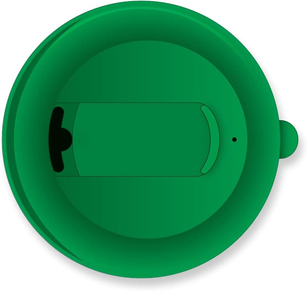 Tee Time Golf w/Grass Green Lid Tumbler Cup 16 Oz | Fantastic Temperature Retention, Thermal Insulated! Dishwasher and Microwave Safe | BPA Free| Great Gift Idea