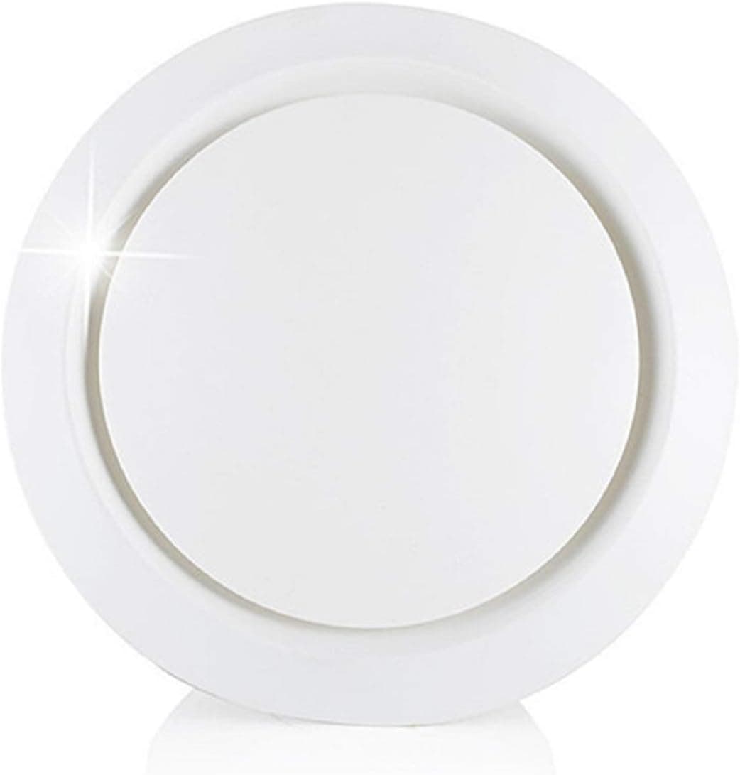 ABS Air Vent, Adjustable ABS Air Vents Wall Ceilling Cover Soffit Vents for House(8 inch)