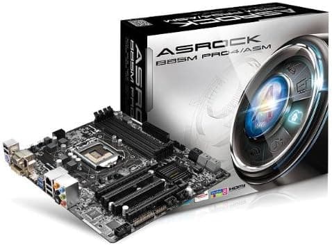 ASRock Micro ATX DDR3 1600 LGA 1150 Motherboards B85M PRO4/ASM