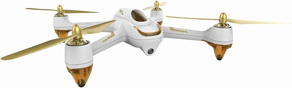 HUBSAN H501S X4 Drone GPS Altitude Mode 6 Axis Gyro 1080P FPV Brushless Quadcopter White-no Controller (H501S-35)
