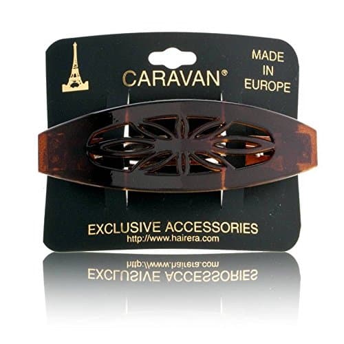 Caravan Sunburst Shell Barrette Model No. 934