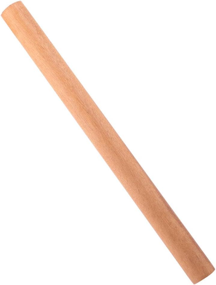 Super Leader Rolling Pin 16Inch Eco-friendly Natural Beech Wood Dough Roller Classic Wooden Rolling Pins for Baking Pasta Fondant Cookies Pizza Ravioli Dumpling Pie Pastry