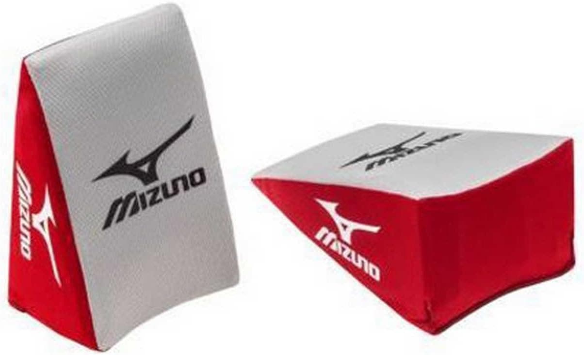 Mizuno Baseball Catchers Youth Knee Wedge Small, Red & Grey 380189