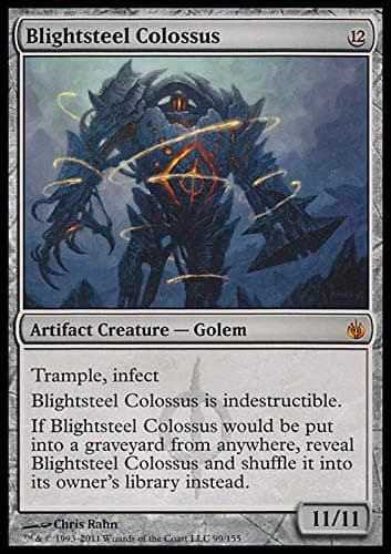 Magic: the Gathering - Blightsteel Colossus - Mirrodin Besieged