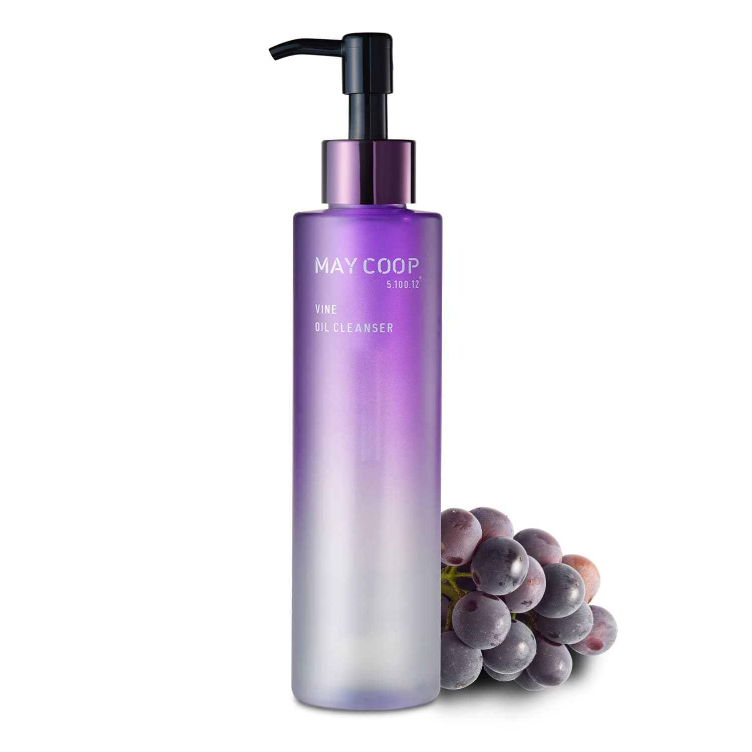 MAY COOP Vine Cleansing Oil Face Wash and Makeup Removal for Women 200ML - Grapeseed Facial Oil Cleans Deep into Pores, Removes Makeup,Natural VINE based oil help to hydration and nourish skin.