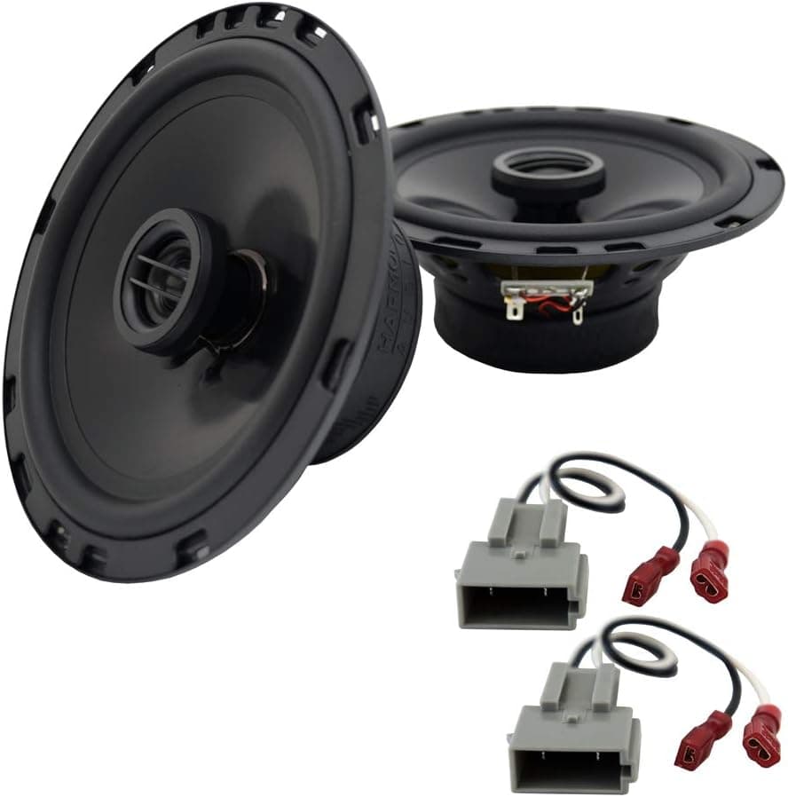 Harmony Audio HA-R65 Compatible with Ford Bronco 1987-1996 Front Door Factory Replacement Speaker