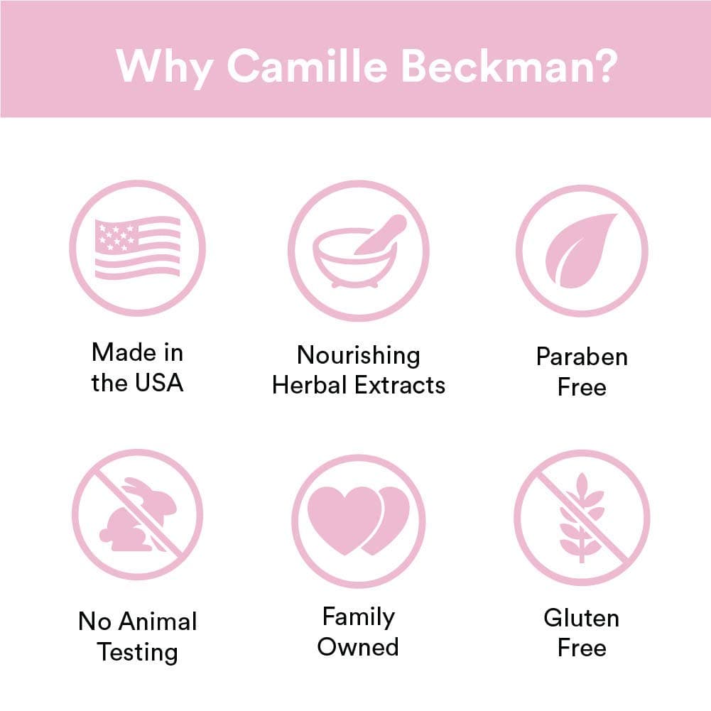 Camille Beckman Glycerine Hand Therapy Cream, Glycerine Rosewater, 8 Ounce