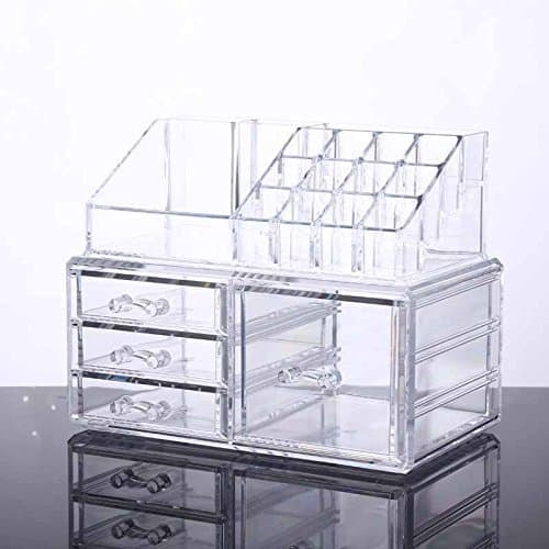 Unique Home Acrylic Jewelry and Cosmetic Storage Makeup Organizer