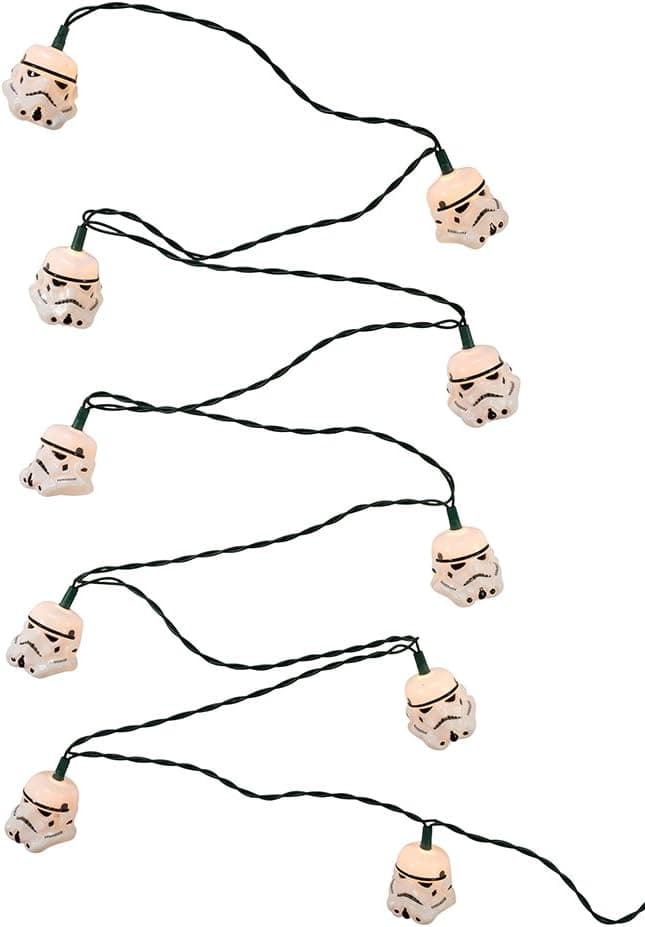 STAR WARS Kurt Adler UL 10-Light Storm Trooper Light Set