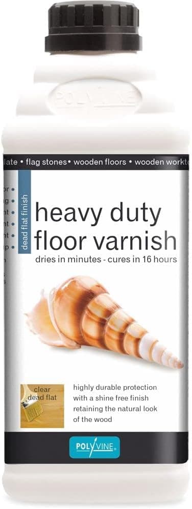 Polyvine Heavy Duty Floor Varnish Satin Quart