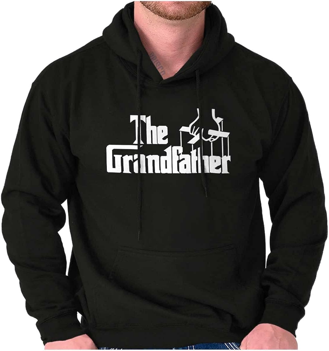 Brisco Brands Grandfather Italian Mafia Puppet Hoodie Hooded Sweatshirt Men