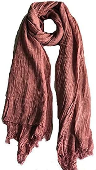 Colby&Co 100% Pure Natural Cotton, No Synthetic Fibers, Non-GMO, Unisex, Scarves - Multi Colors/Styles