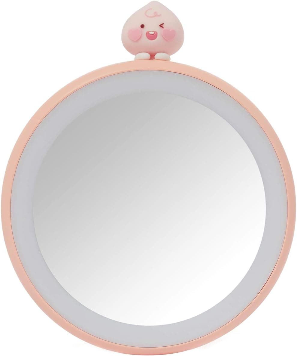 KAKAO FRIENDS Official- Twice Edition Make UP Vanity Mirror with LED Light (Apeach)