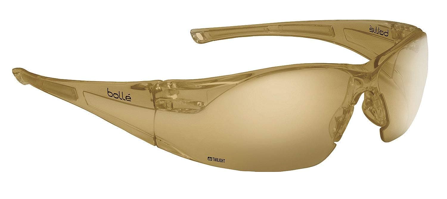 Bolle Twilight Safety Glasses, Anti-Fog, Scratch-Resistant
