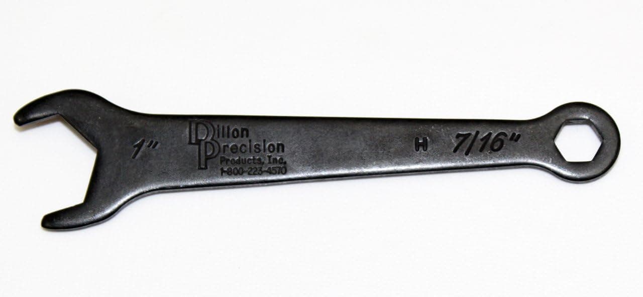 Dillon Precision 10842 New Style 1" Bench Wrench Dillon Dies One Inch 7/16" End