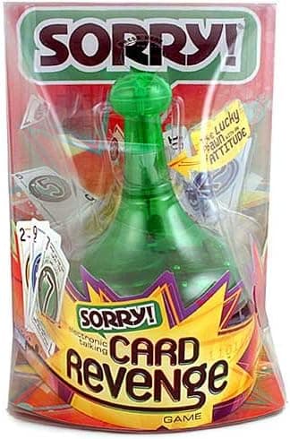 Parker Brothers Sorry! Electronic Talking Card Revenge Game [Green]