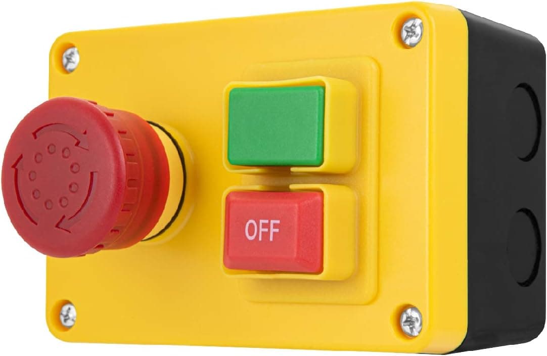 POWERTEC 71354 Magnetic Switch 120V | EZ Surface Mount Box, 1/2 HP