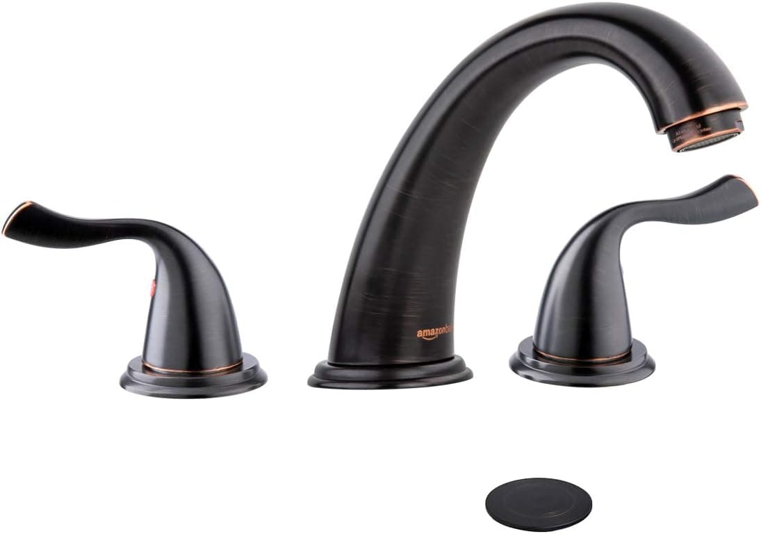 Amazon Basics AB-BF609-OR Bathroom Faucet, Oil-Rubbed Bronze