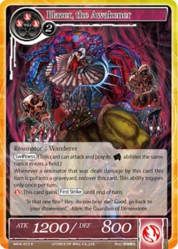 Force of Will Blazer, the Awakener MOA-012 R