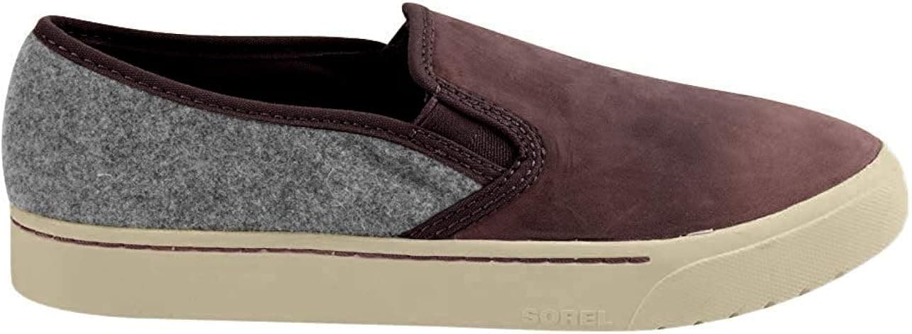 Sorel Women's CAMPSNEAK Slip ON Sneaker, Cattail, Size 8.0