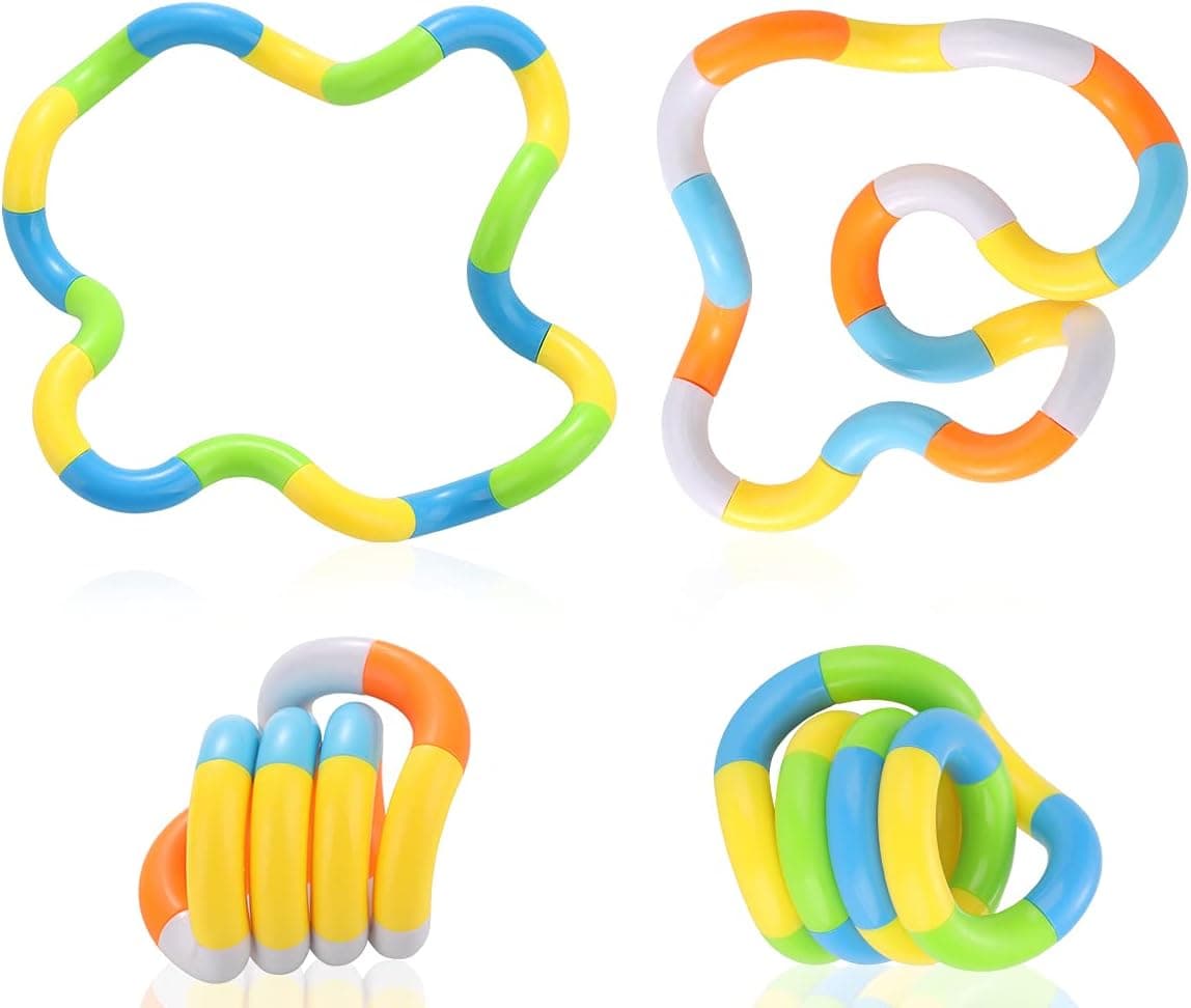 SOFTWIND Feeling Winding Toy , Magic Fidget Toys, Creations Toy, Decompression Toys, Relax Therapy Stress Relief Toys, Combine into New Shapes, Hand-Eye Coordination Toy, 2 PCS and 2 Colors