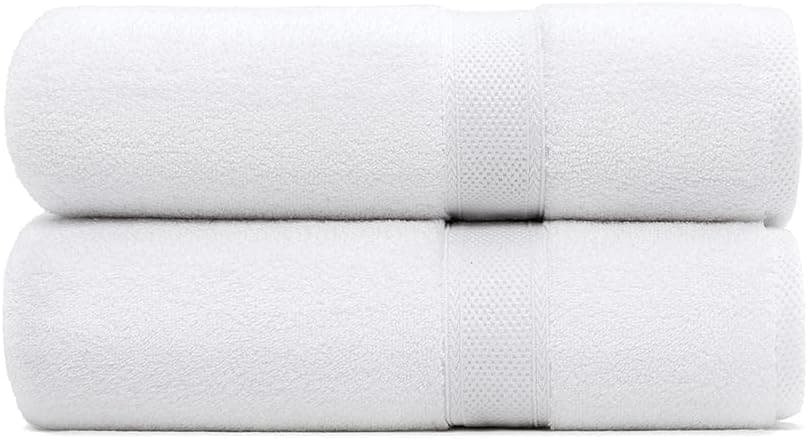 Standard Textile Hotel Luxury Lynova 100% Cotton Bath Towels, Set of 2