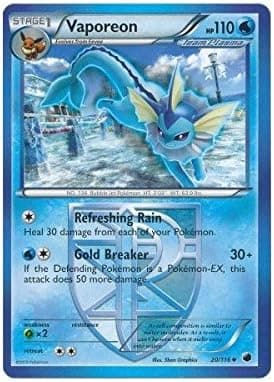 Pokemon - Vaporeon (20/116) - Plasma Freeze