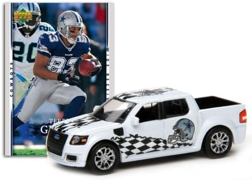 Dallas Cowboys - Terry Glenn 2007 Upper Deck Collectibles NFL Ford SVT Adrenalin Concept with Card