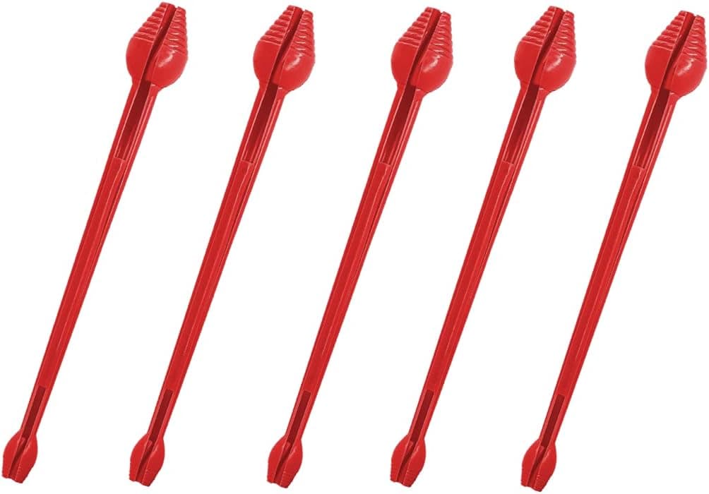 Damascus 5 Pcs in Pack Plastic Red Fish Hook Remover Dehooker Tool Fishing Removal Disgorger Extractor Detacher Saver Unhooking Device Removers Catch and Tacthook Fishhook Samsfx