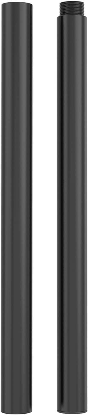 WALI Heavy Duty Extended 31.5" Mounting Pole for WALI Monitor Mounting System (001XL), Black