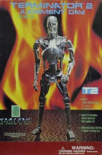 Terminator 2 Judgement Day T-800 Endoskeleton Vinyl Model Kit
