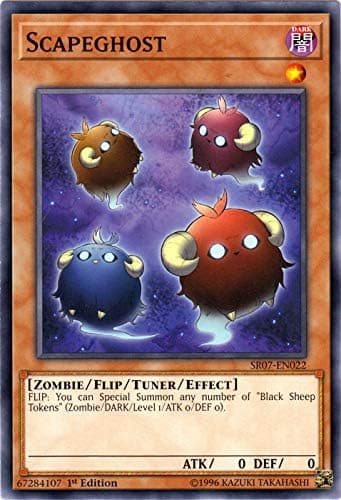 Yu-Gi-Oh! - Scapeghost - SR07-EN022 - Common - 1st Edition - Structure Deck: Zombie Horde