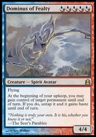 Magic The Gathering - Dominus of Fealty - Commander