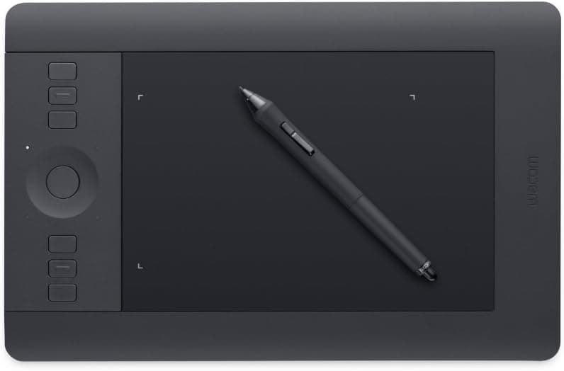 Wacom uPTH451 Small Intuos Pro Pen & Touch Tablet (Renewed)