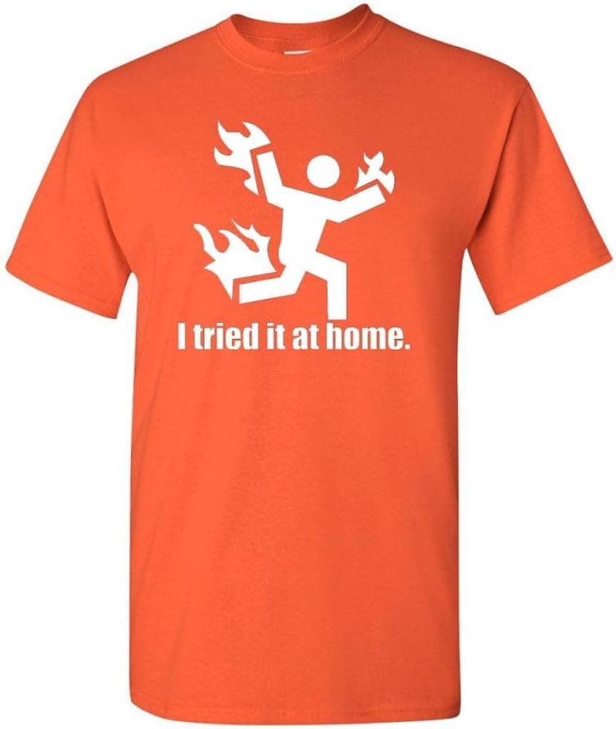 City Shirts I Tried It at Home Adult T-Shirt Tee