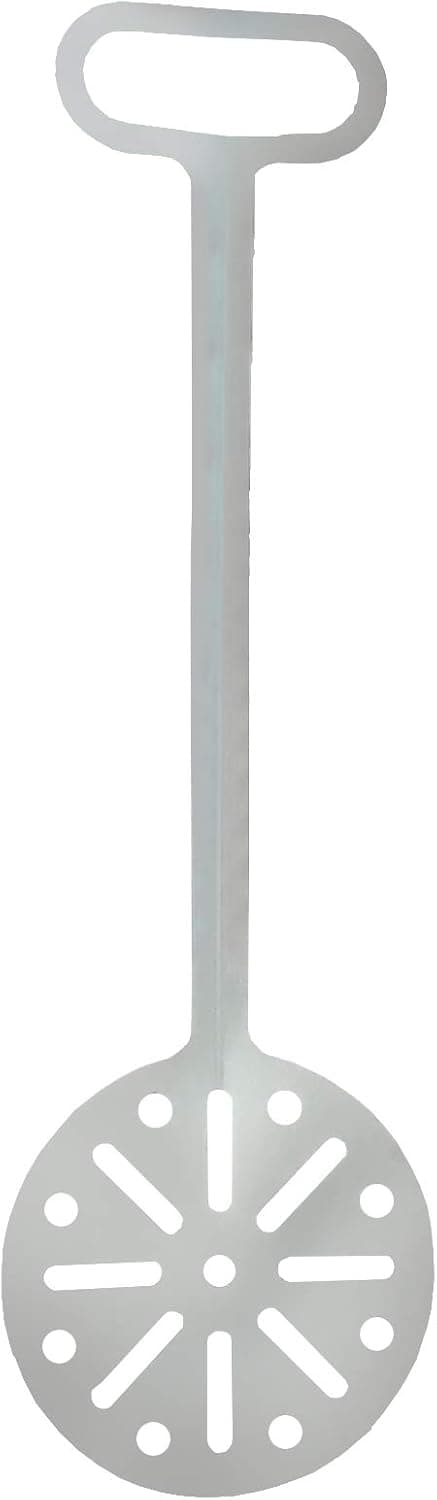 Pizza Peel, Pizza turning Peel-7" head-100% pure Stainless Steel-integrated Grip Made in Canada