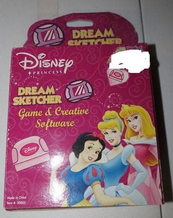 Disney Dream Sketcher Cartridge45; Princesses