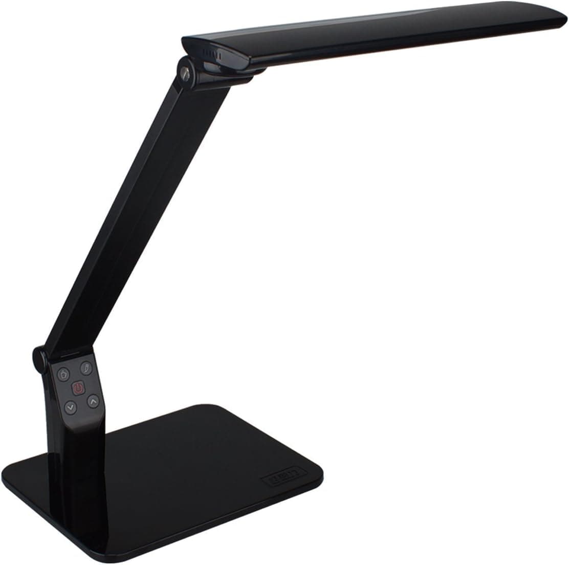 ToJane 12W Dimmer LED Desktop Lamp Touch Control Panel Swing Arm 5 Lighting Level with USB Charging Port
